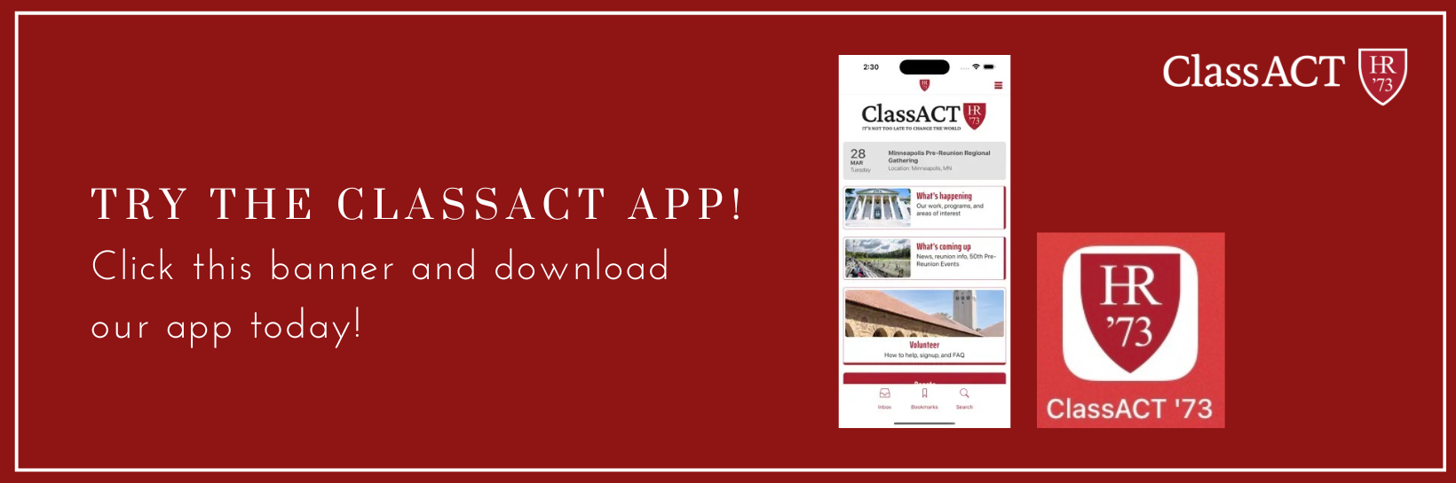 ClassACT Has A New App